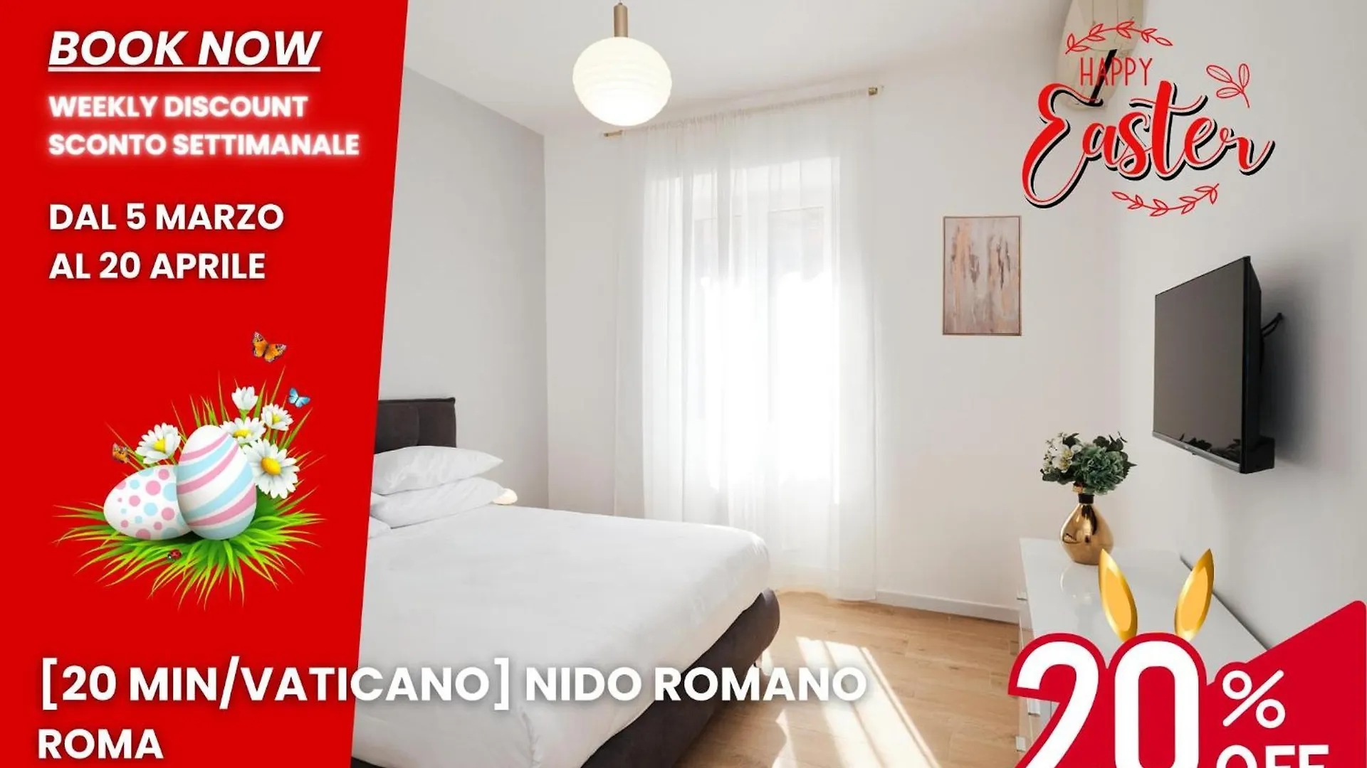 20 Minuti Vaticano - Nido Romano Shopping Folkoristico
